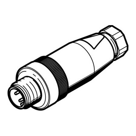 Festo Plug NECU-S-M12G4-P1-IS NECU-S-M12G4-P1-IS